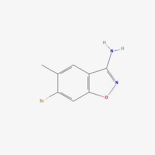 6-Bromo-5-methylbenzo[d]isoxazol-3-amine