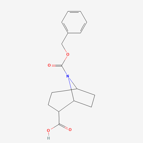 8-((Benzyloxy)carbonyl)-8-azabicyclo[3.2.1]octane-2-carboxylic acid