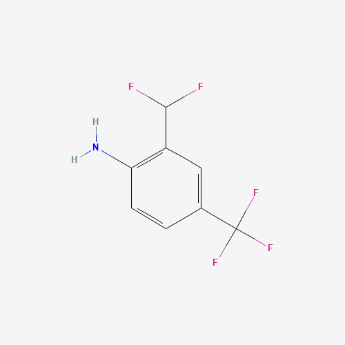 2-(Difluoromethyl)-4-(trifluoromethyl)aniline