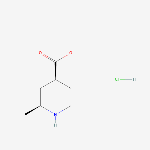 Methyl (2S,4S)-2-methylpiperidine-4-carboxylate hydrochloride