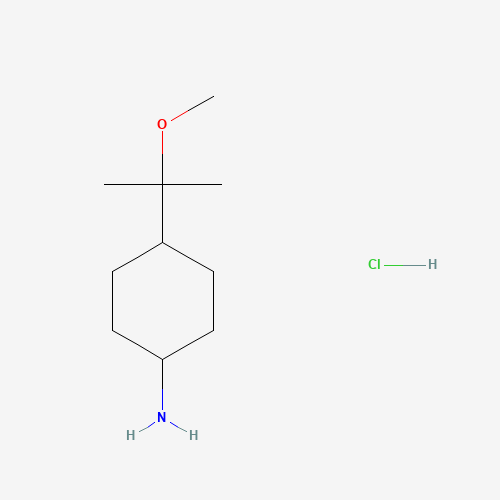 Rel-(1r,4r)-4-(2-methoxypropan-2-yl)cyclohexan-1-amine hydrochloride