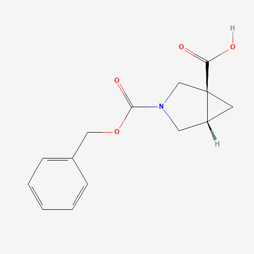 (1S,5S)-3-((Benzyloxy)carbonyl)-3-azabicyclo[3.1.0]hexane-1-carboxylic acid