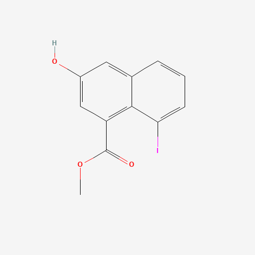 Methyl 3-hydroxy-8-iodo-1-naphthoate