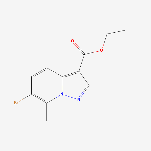 Ethyl 6-bromo-7-methylpyrazolo[1,5-a]pyridine-3-carboxylate