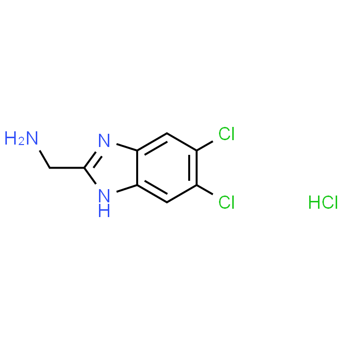 (5,6-Dichloro-1H-benzo[d]imidazol-2-yl)methanamine hydrochloride