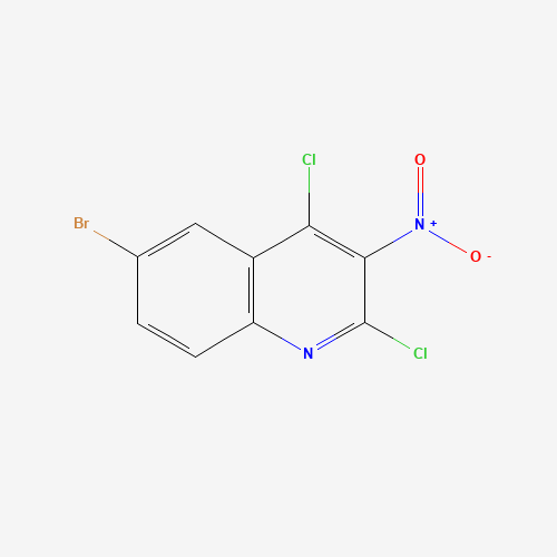 6-Bromo-2,4-dichloro-3-nitroquinoline