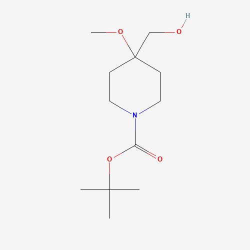 tert-Butyl 4-(hydroxymethyl)-4-methoxypiperidine-1-carboxylate