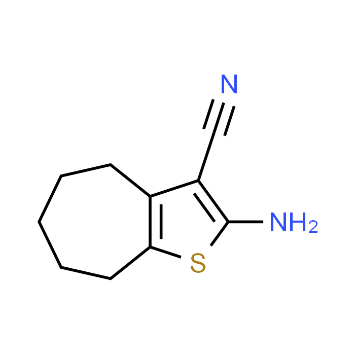 2-Amino-5,6,7,8-tetrahydro-4H-cyclohepta[b]thiophene-3-carbonitrile