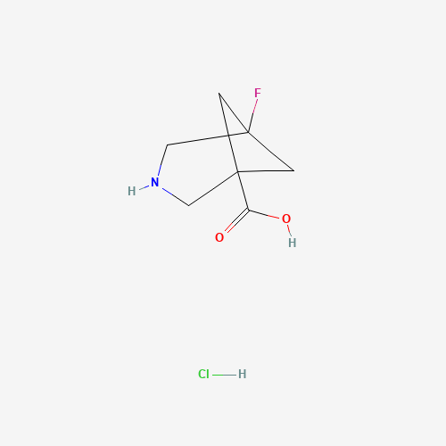 5-Fluoro-3-azabicyclo[3.1.1]heptane-1-carboxylic acid hydrochloride