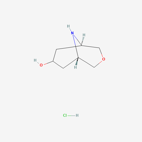 endo-3-Oxa-9-azabicyclo[3.3.1]nonan-7-ol hydrochloride