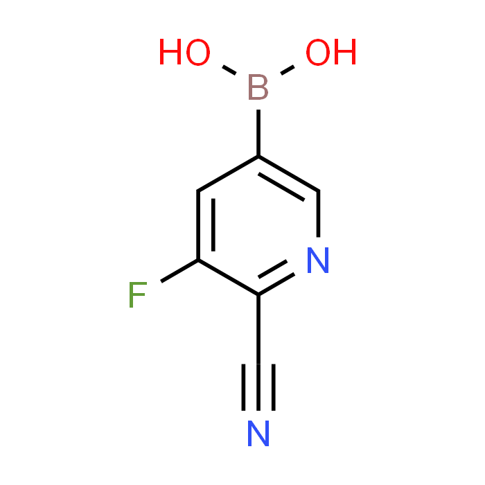 (6-Cyano-5-fluoropyridin-3-yl)boronic acid