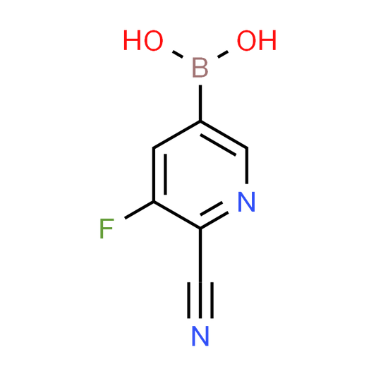 (6-Cyano-5-fluoropyridin-3-yl)boronic acid