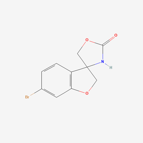 6-Bromo-2H-spiro[benzofuran-3,4'-oxazolidin]-2'-one
