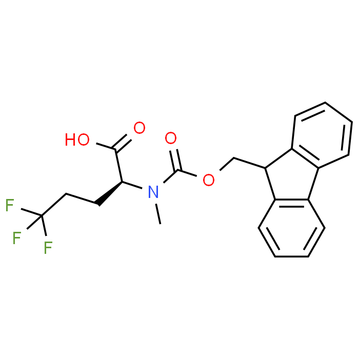 (S)-2-((((9H-Fluoren-9-yl)methoxy)carbonyl)(methyl)amino)-5,5,5-trifluoropentanoic acid