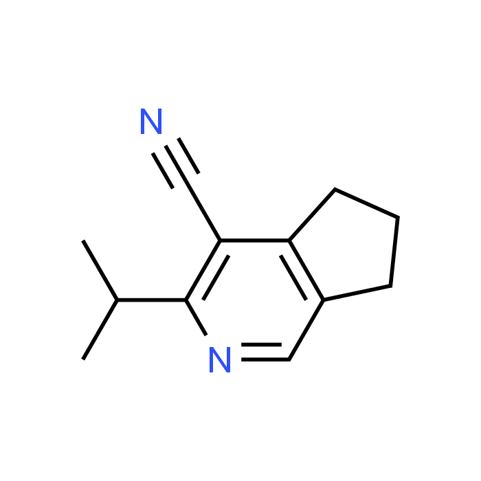 3-Isopropyl-6,7-dihydro-5H-cyclopenta[c]pyridine-4-carbonitrile