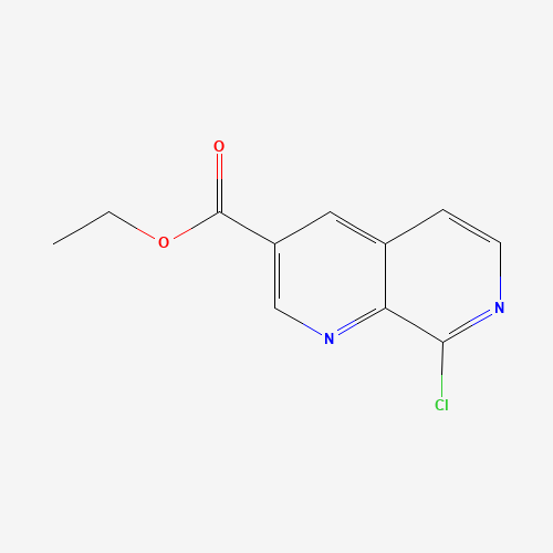 Ethyl 8-chloro-1,7-naphthyridine-3-carboxylate