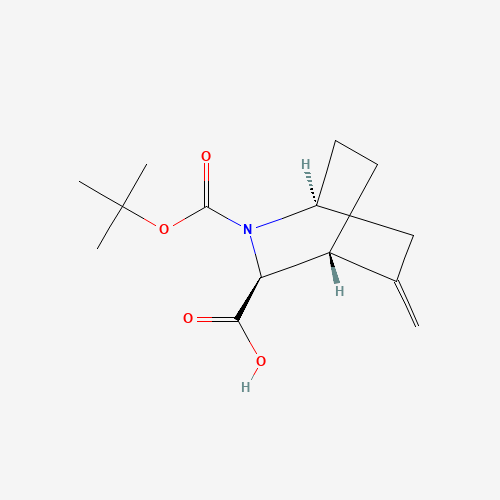 (1S,3S,4R)-2-(tert-Butoxycarbonyl)-5-methylene-2-azabicyclo[2.2.2]octane-3-carboxylic acid