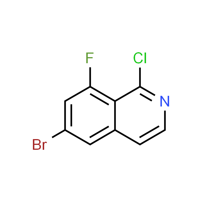 6-Bromo-1-chloro-8-fluoroisoquinoline