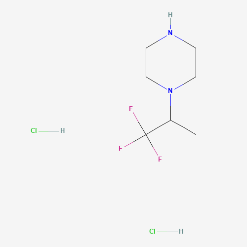 1-(1,1,1-Trifluoropropan-2-yl)piperazine dihydrochloride