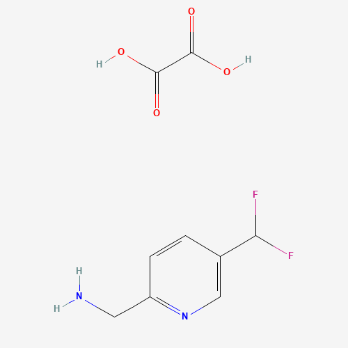 (5-(Difluoromethyl)pyridin-2-yl)methanamine oxalate