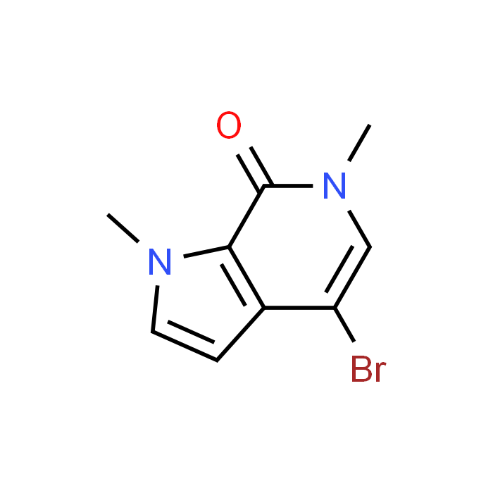 4-Bromo-1,6-dimethyl-1,6-dihydro-7H-pyrrolo[2,3-c]pyridin-7-one