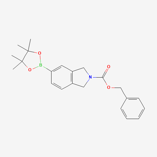 Benzyl 5-(4,4,5,5-tetramethyl-1,3,2-dioxaborolan-2-yl)isoindoline-2-carboxylate