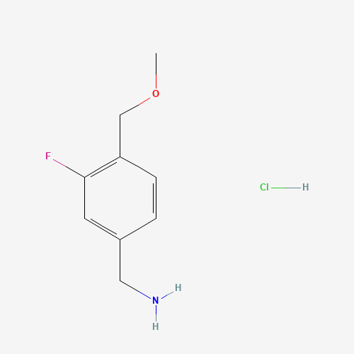 (3-Fluoro-4-(methoxymethyl)phenyl)methanamine hydrochloride