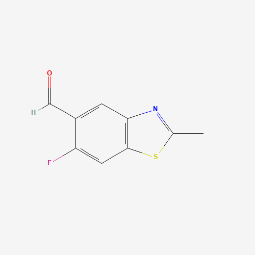 6-Fluoro-2-methylbenzo[d]thiazole-5-carbaldehyde