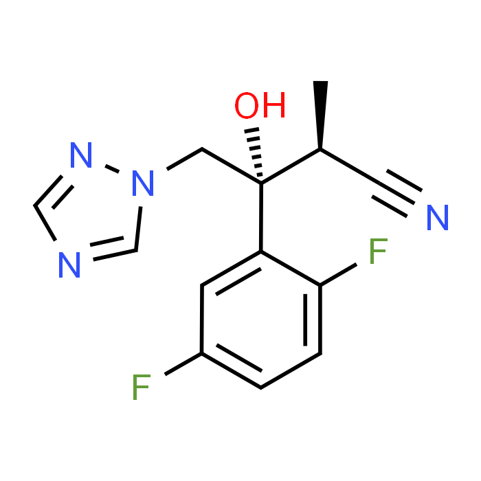 (2S,3R)-3-(2,5-Difluorophenyl)-3-hydroxy-2-methyl-4-(1H-1,2,4-triazol-1-yl)butanenitrile