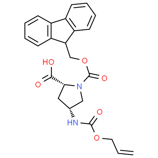 (2R,4R)-4-Alloc-amino-1-Fmoc-pyrrolidine-2-carboxylic acid