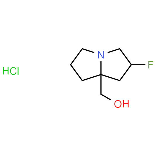 ((2R,7aS)-2-Fluorohexahydro-1H-pyrrolizin-7a-yl)methanol hydrochloride