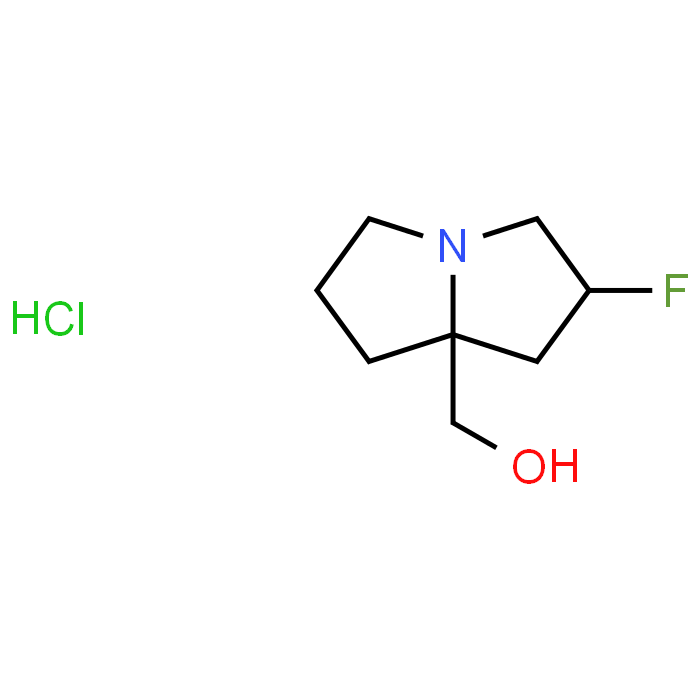 ((2R,7aS)-2-Fluorohexahydro-1H-pyrrolizin-7a-yl)methanol hydrochloride