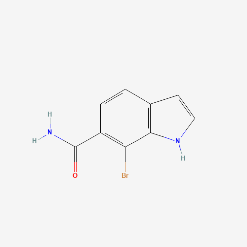 7-Bromo-1h-indole-6-carboxamide