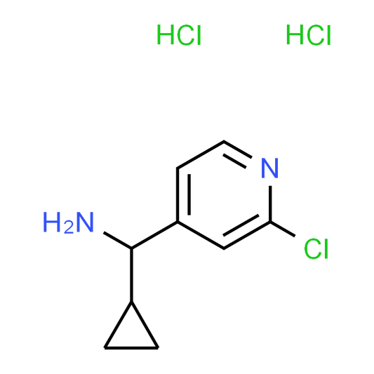 (2-Chloropyridin-4-yl)(cyclopropyl)methanamine dihydrochloride