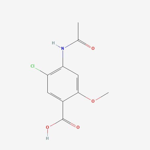 4-Acetamido-5-chloro-2-methoxybenzoic acid