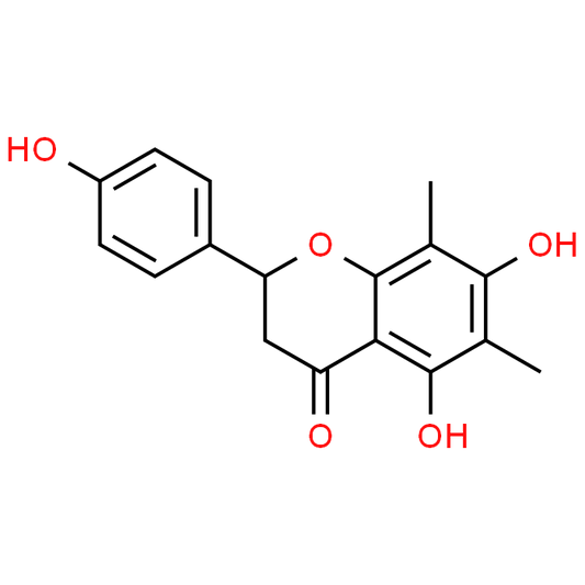 (S)-5,7-Dihydroxy-2-(4-hydroxyphenyl)-6,8-dimethylchroman-4-one