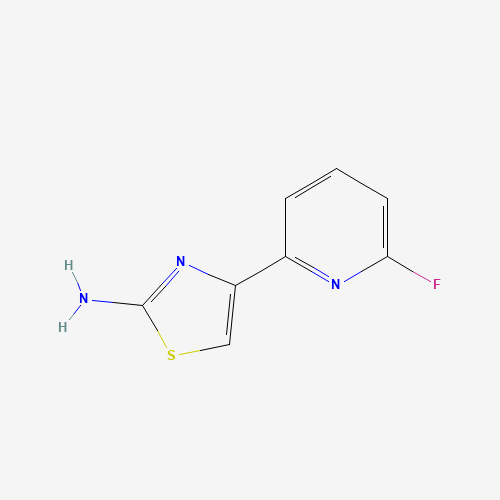 4-(6-Fluoropyridin-2-yl)thiazol-2-amine