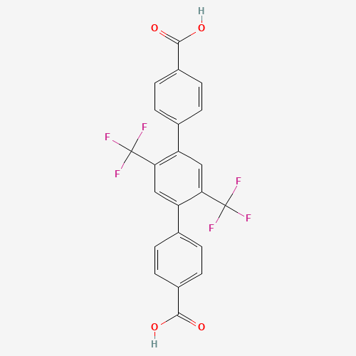 2',5'-Bis(trifluoromethyl)-[1,1':4',1''-terphenyl]-4,4''-dicarboxylic acid