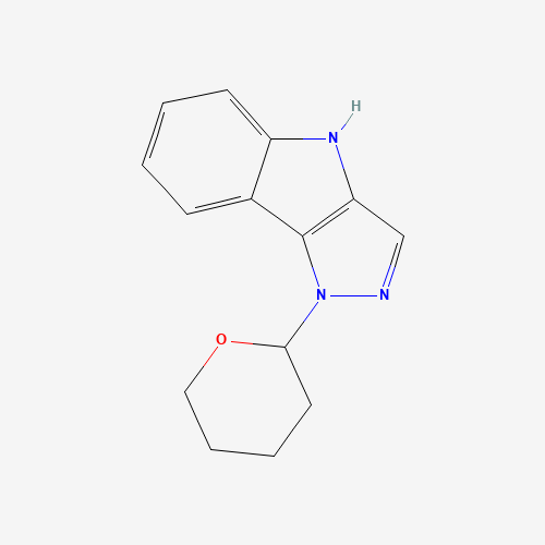 1-(Tetrahydro-2H-pyran-2-yl)-1,4-dihydropyrazolo[4,3-b]indole