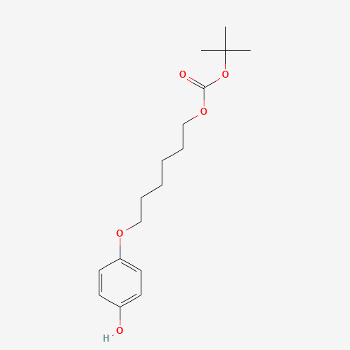 tert-Butyl (6-(4-hydroxyphenoxy)hexyl) carbonate