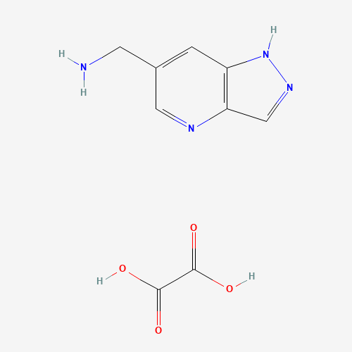 (2H-Pyrazolo[4,3-b]pyridin-6-yl)methanamine oxalate