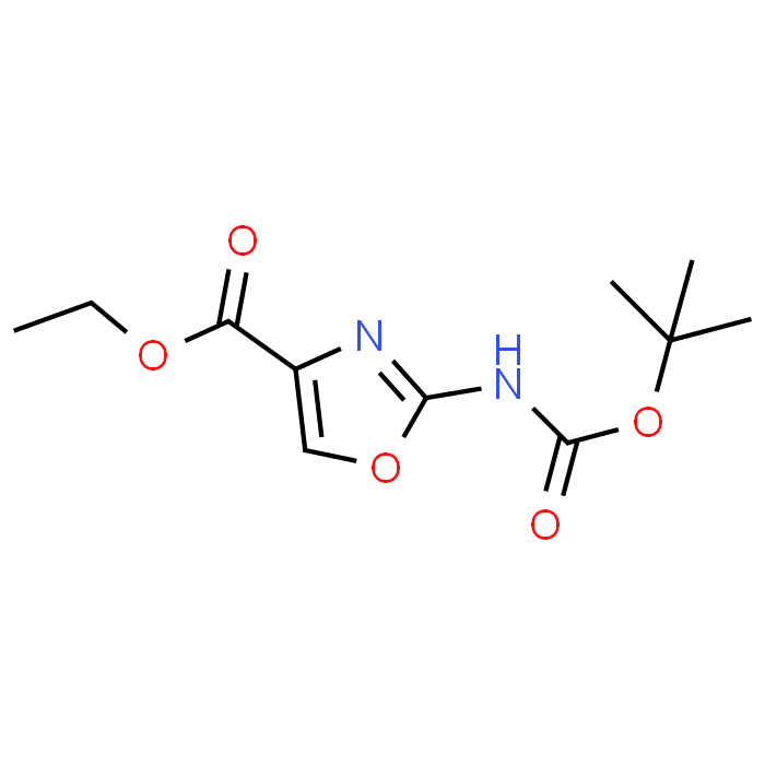 4-Oxazolecarboxylic acid, 2-[[(1,1-dimethylethoxy)carbonyl]amino]-, ethyl ester