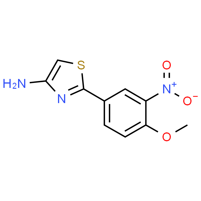 2-(4-Methoxy-3-nitrophenyl)thiazol-4-amine