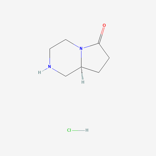 (S)-Hexahydropyrrolo[1,2-a]pyrazin-6(2H)-one hydrochloride