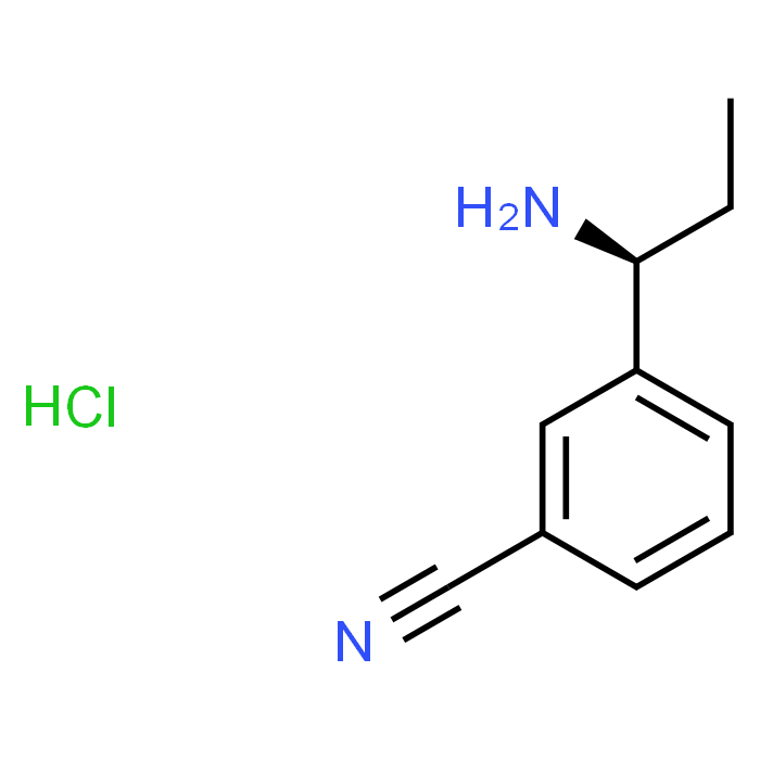 (S)-3-(1-Aminopropyl)benzonitrile hydrochloride