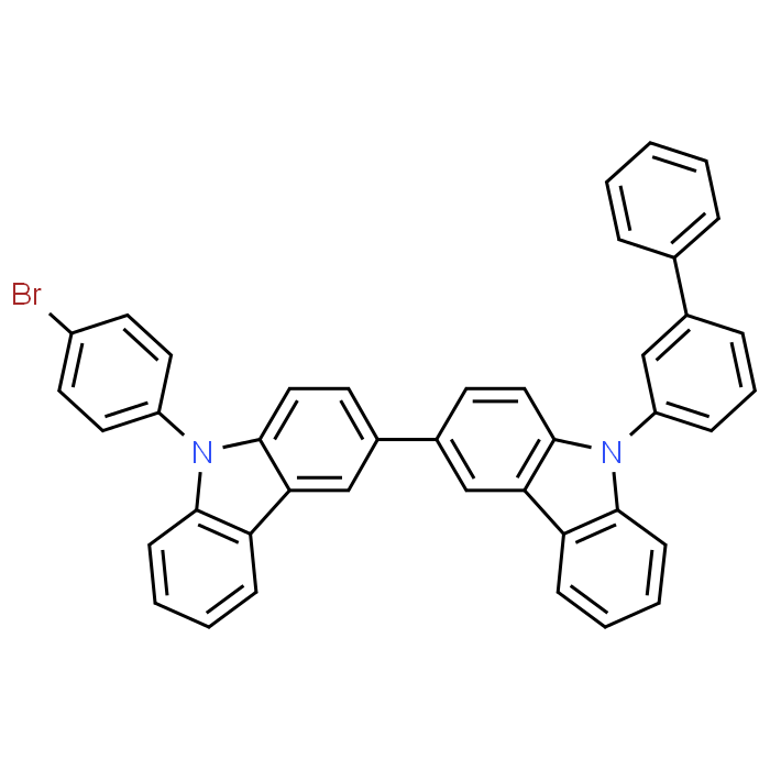 9-([1,1'-Biphenyl]-3-yl)-9'-(4-bromophenyl)-9H,9'H-3,3'-bicarbazole