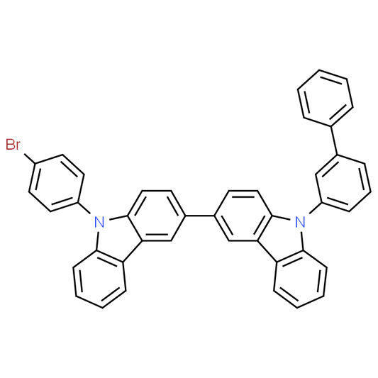 9-([1,1'-Biphenyl]-3-yl)-9'-(4-bromophenyl)-9H,9'H-3,3'-bicarbazole