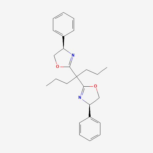 (4R,4'R)-2,2'-(Heptane-4,4-diyl)bis(4-phenyl-4,5-dihydrooxazole)