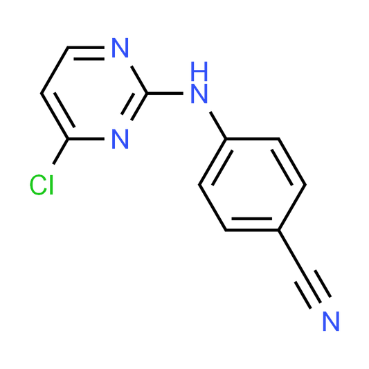 4-((4-Chloropyrimidin-2-yl)amino)benzonitrile