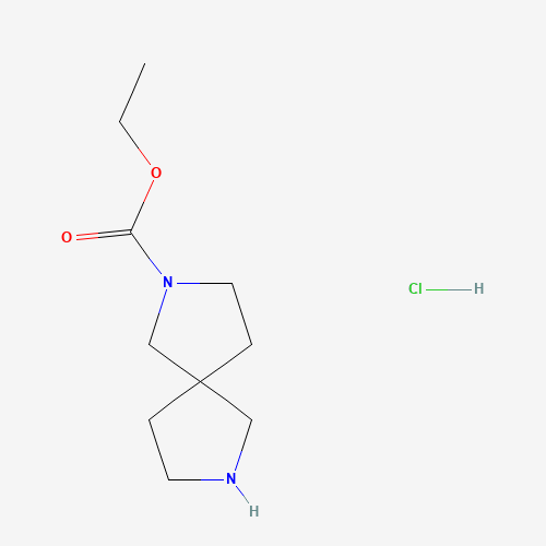 Ethyl 2,7-diazaspiro[4.4]nonane-2-carboxylate hydrochloride